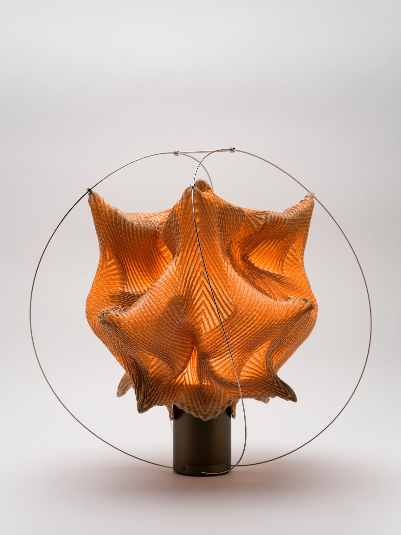 Avant Garde Lamp Collaboration Inspired by Organic Textures