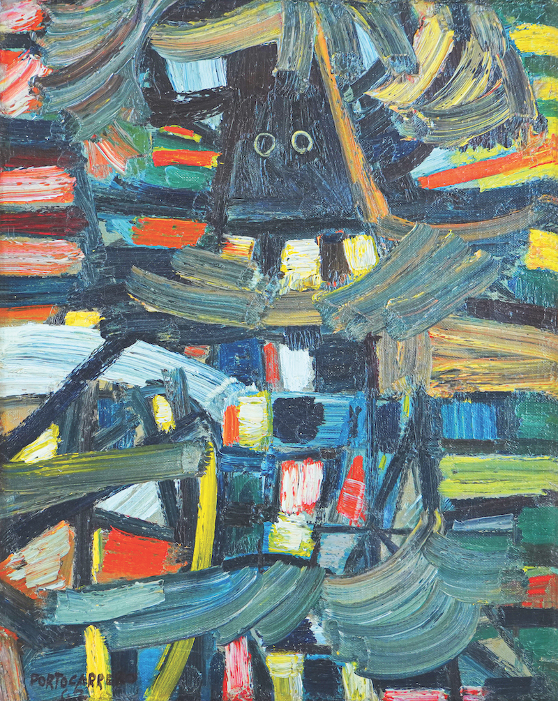 René Portocarrero, Diablito Abacua (Little Devil Abacua) Painting