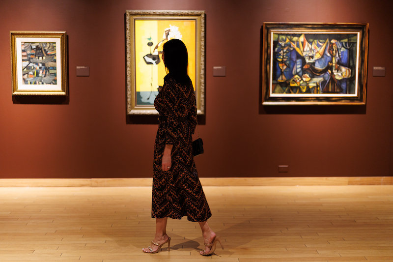 Installation View of El Pasado Mia / My Own Past at Lowe Art Museum