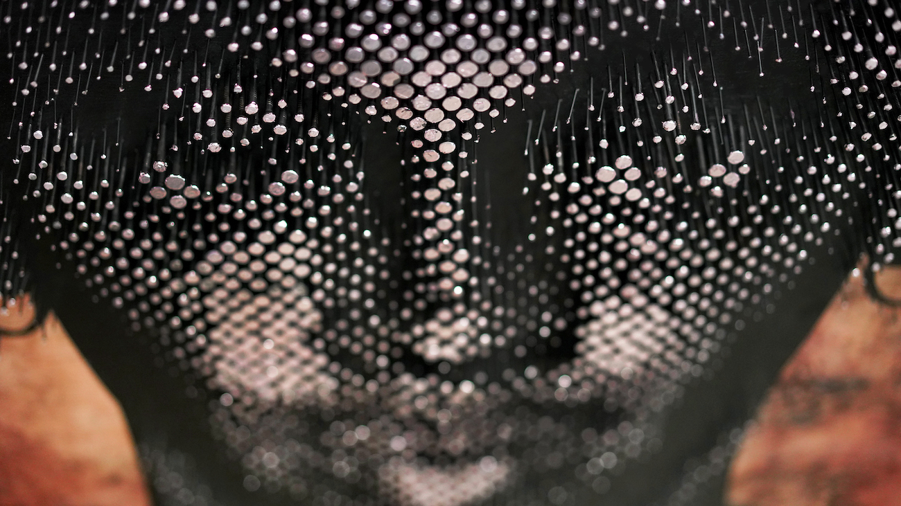 Alexis Peskine's Nail Portrait from his Ouro Verde Series