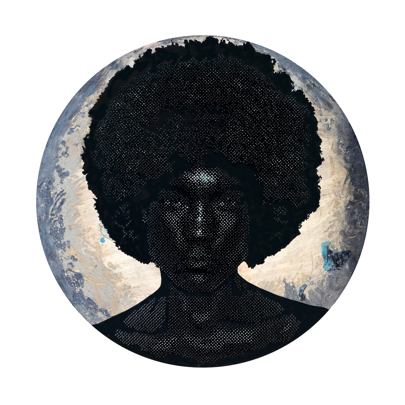 Alexis Peskine's Nail Portrait from his Ouro Verde Series