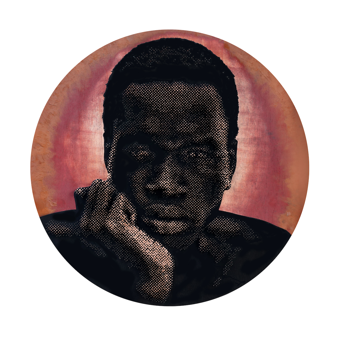 Alexis Peskine's Nail Portrait from his Ouro Verde Series