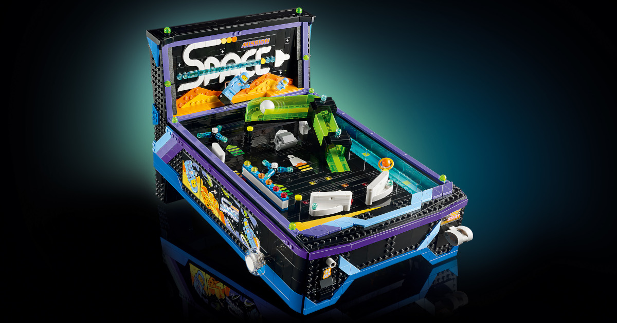 LEGO Unveils Set for First-Ever Fully Functional Arcade Pinball Machine