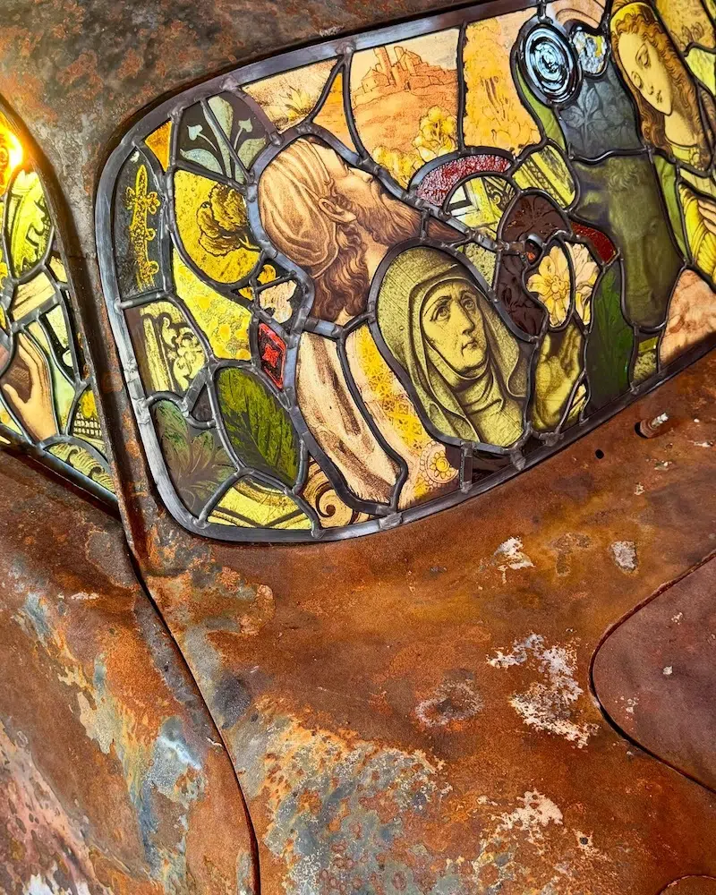 Stained Glass Cars by Ben Tuna