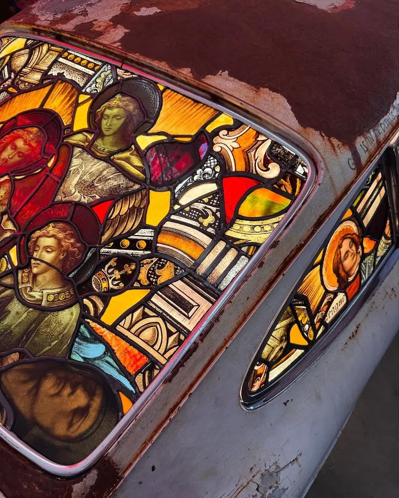 Stained Glass Cars by Ben Tuna