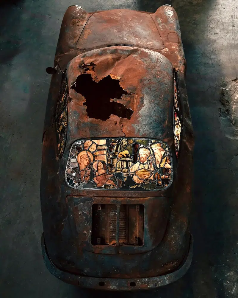 Stained Glass Cars by Ben Tuna