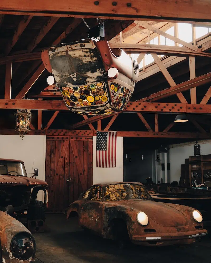 Stained Glass Cars by Ben Tuna
