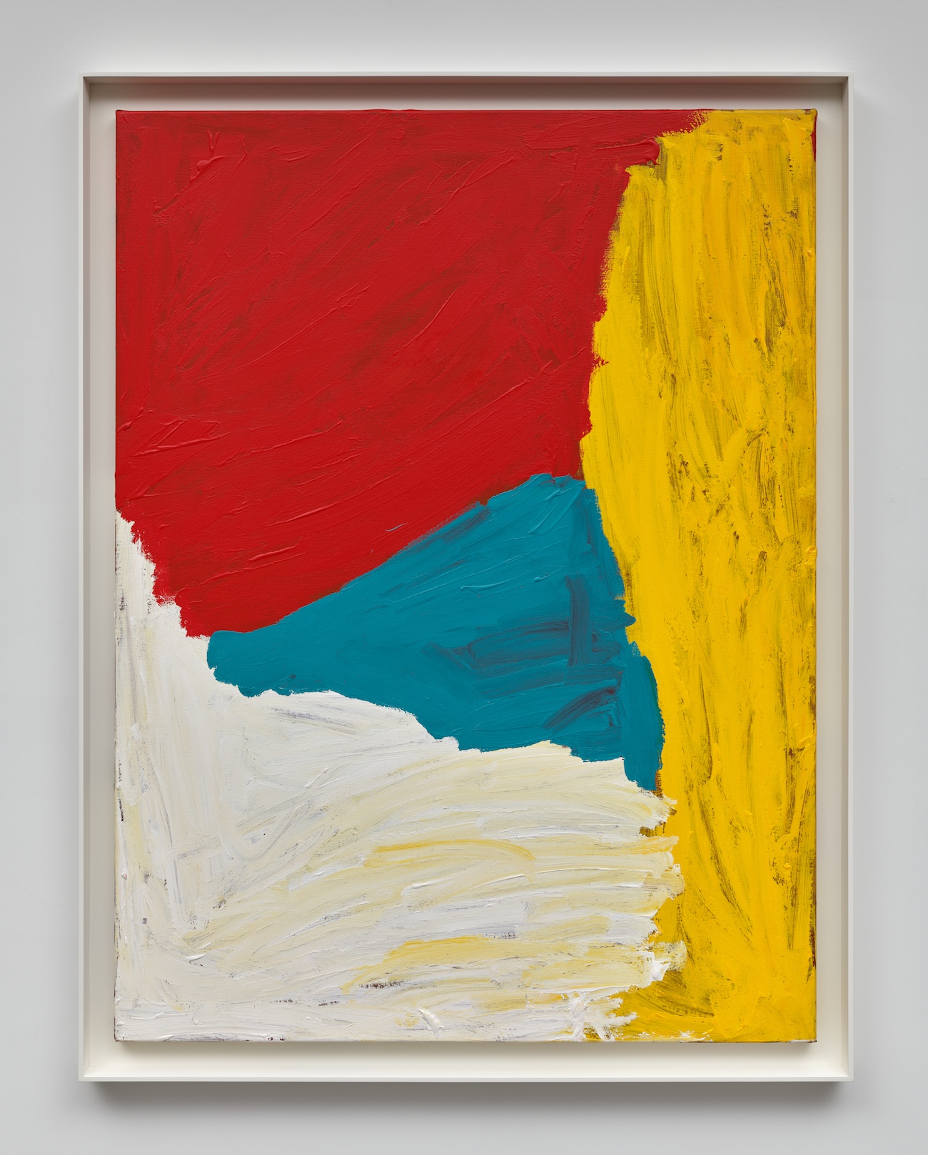 Abstract landscape painting.