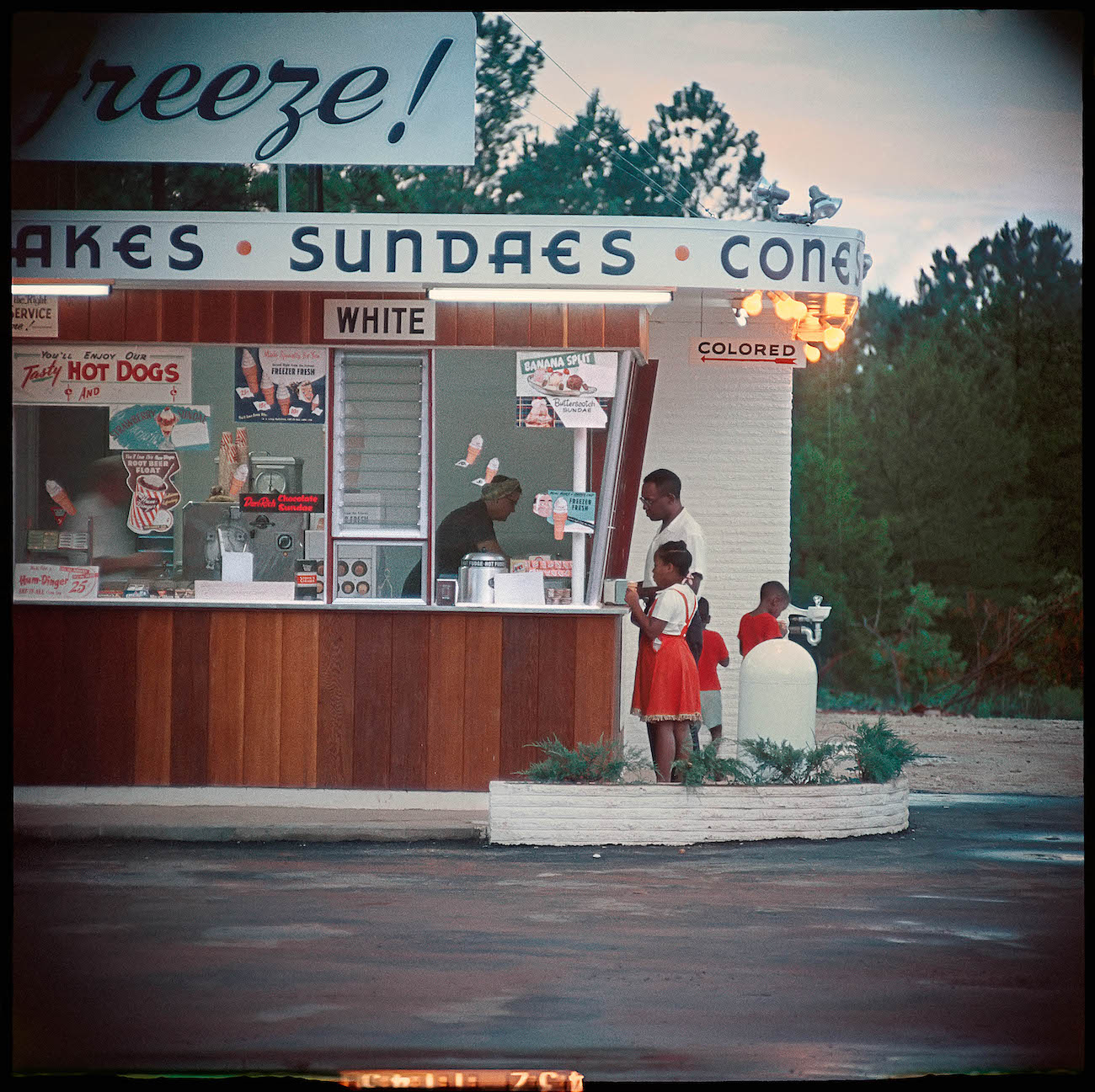 Gordon Parks. Untitled, Shady Grove, Alabama, 1956, archival pigment print, 48 x 48 inches (print)