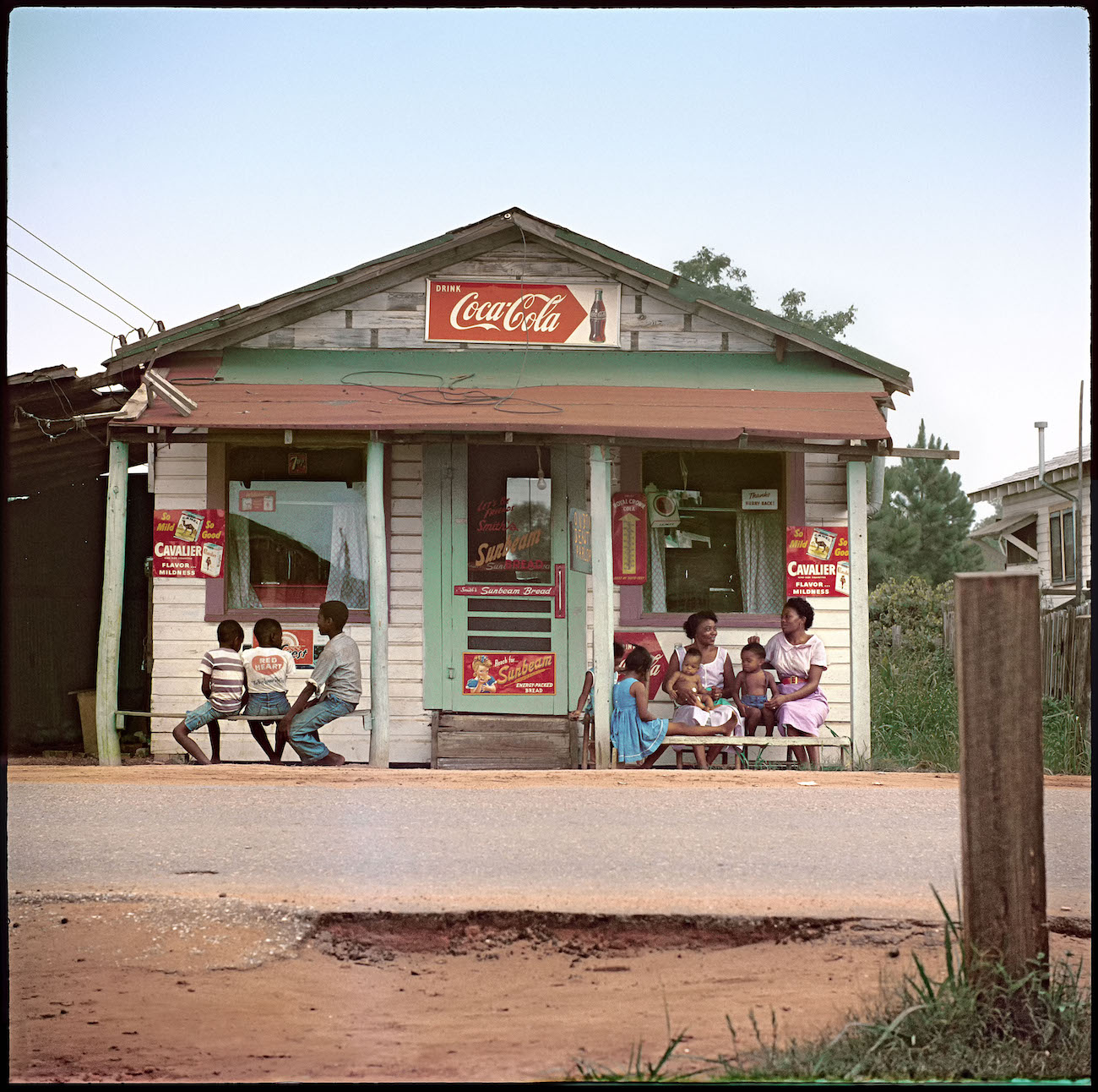 Gordon Parks. Store Front, Mobile, Alabama, 1956, archival pigment print, 48 x 48 (print) 
