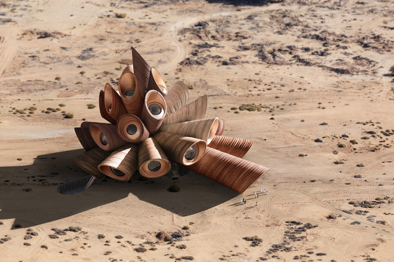Heatherwick Studio Designs Sculptural Desert Observatory in AlUla
