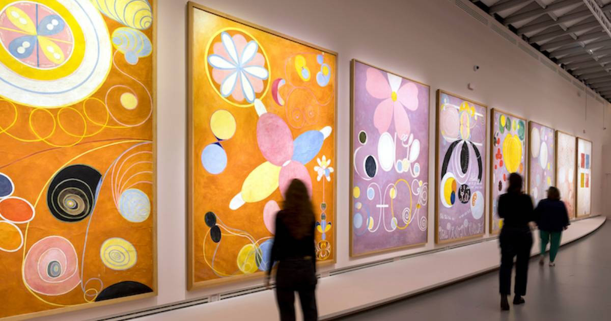 Hilma af Klint’s Visionary Paintings Take Over Paris’s Historic Grand Palais