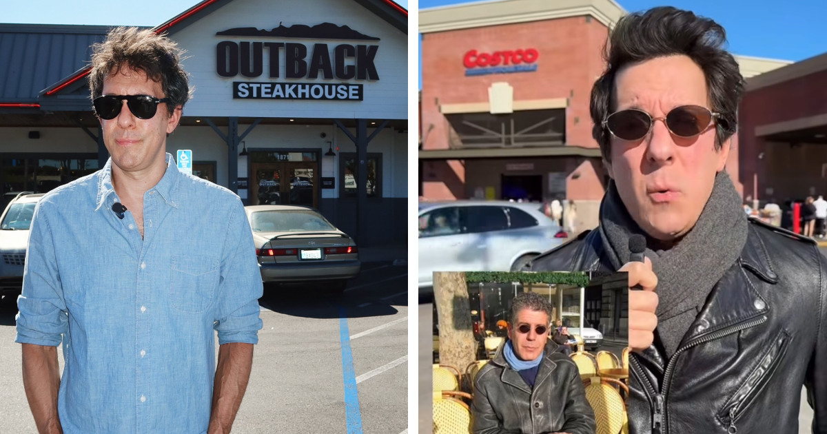 Comedian Does Spot-on Impressions of Anthony Bourdain Reviewing American Chains