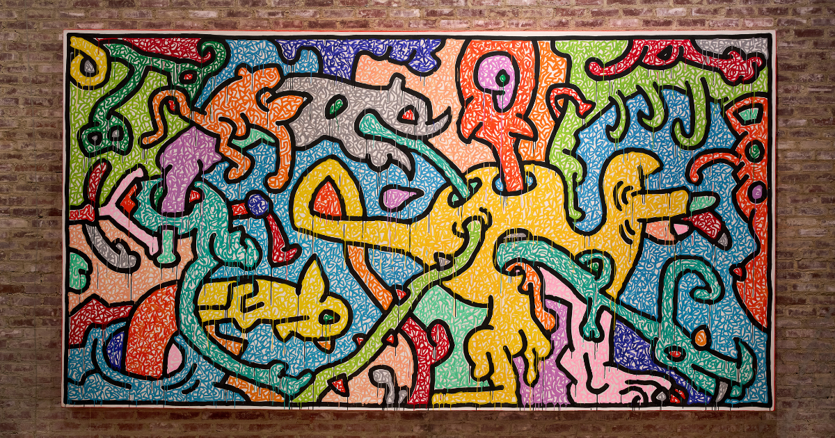 Exhibition of Keith Haring's Work in New York City Celebrates the