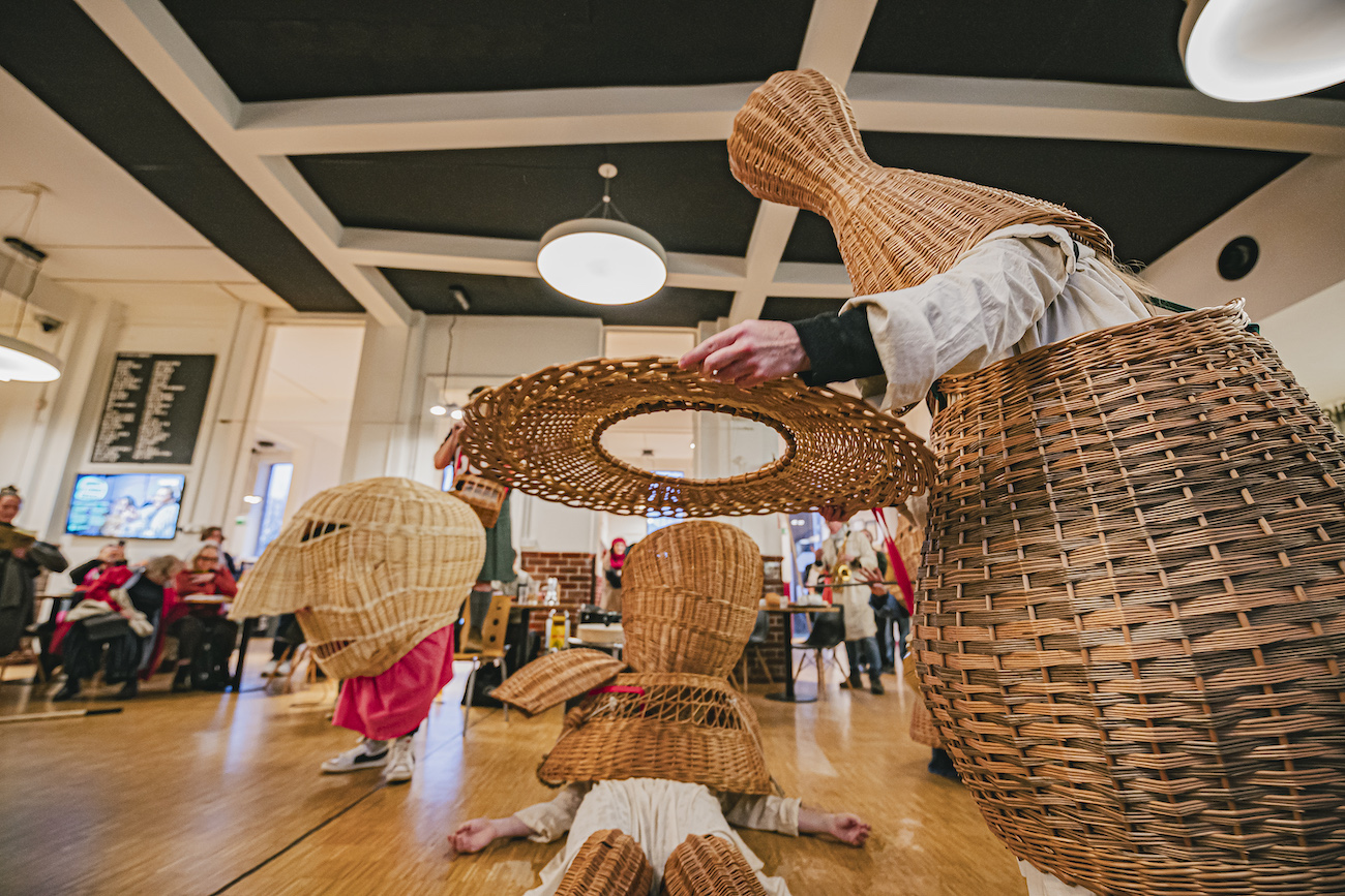 Artist Transforms Traditional Basketry Into Surreal Woven Sculptures