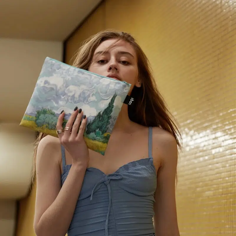 Fine Art Zippered Bags by LOQI