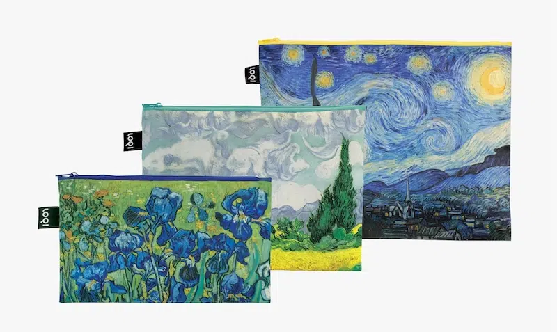 Fine Art Zippered Bags by LOQI