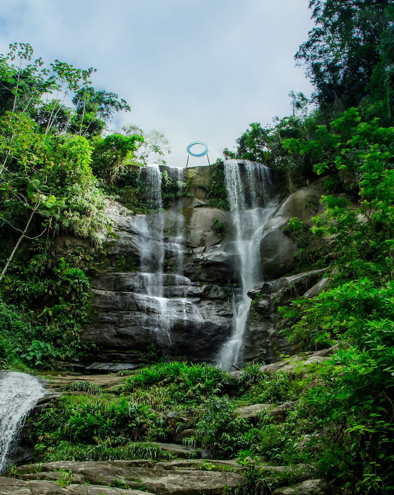 Water fall art.