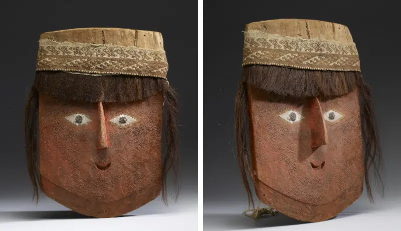 Mummy Mask with wig