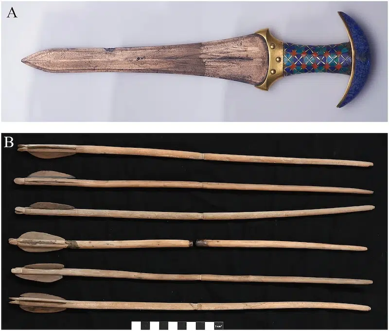 Weapons Found in Egyptian Tomb