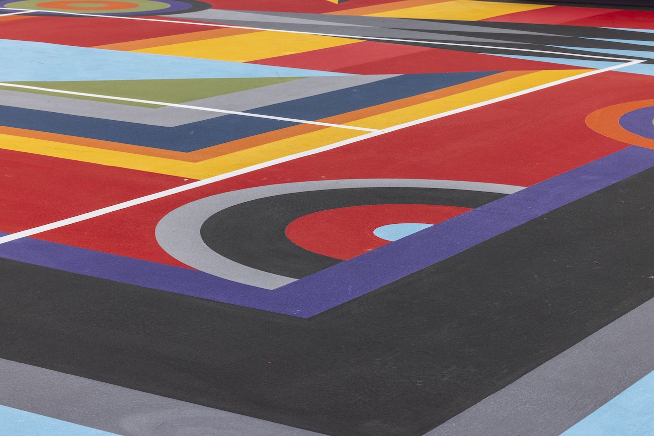 Pickleball courts.