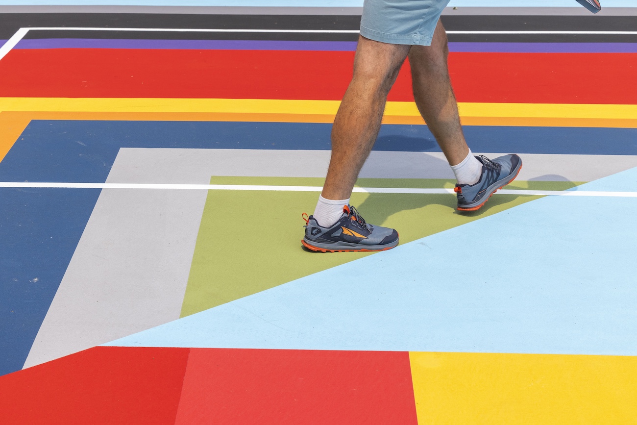 Pickleball court.