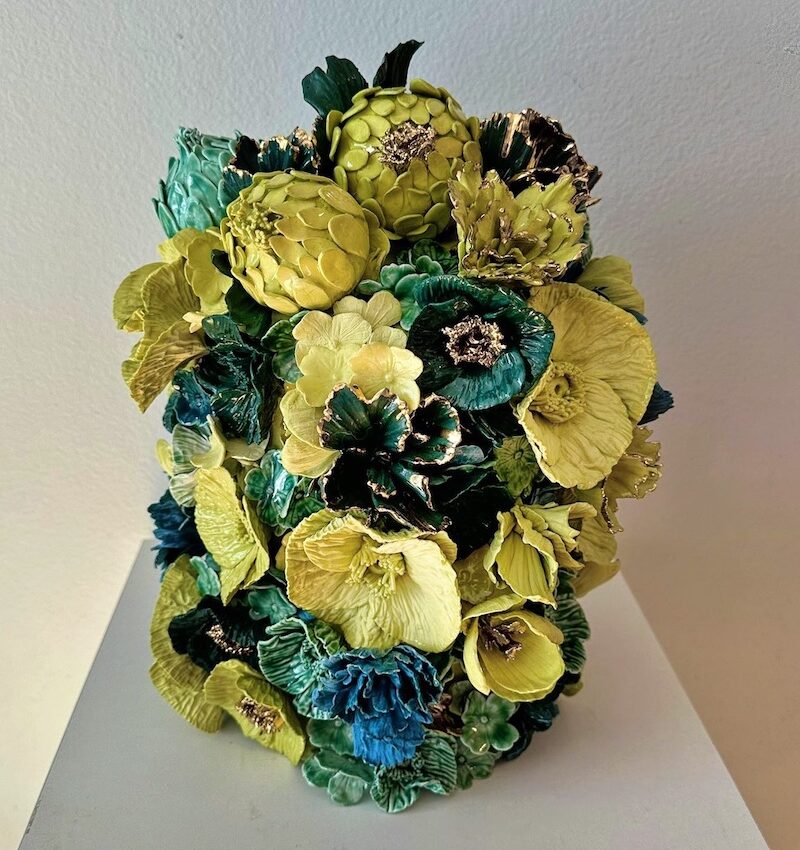 Porcelain Flowers by Monica Prado