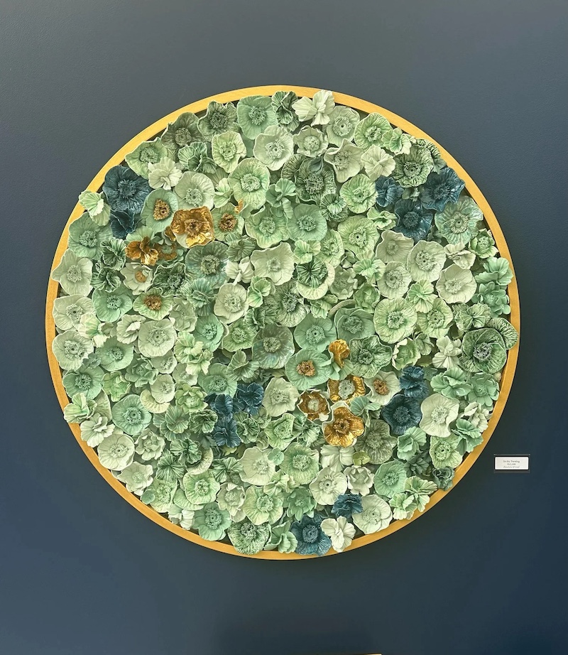 Porcelain Flowers by Monica Prado