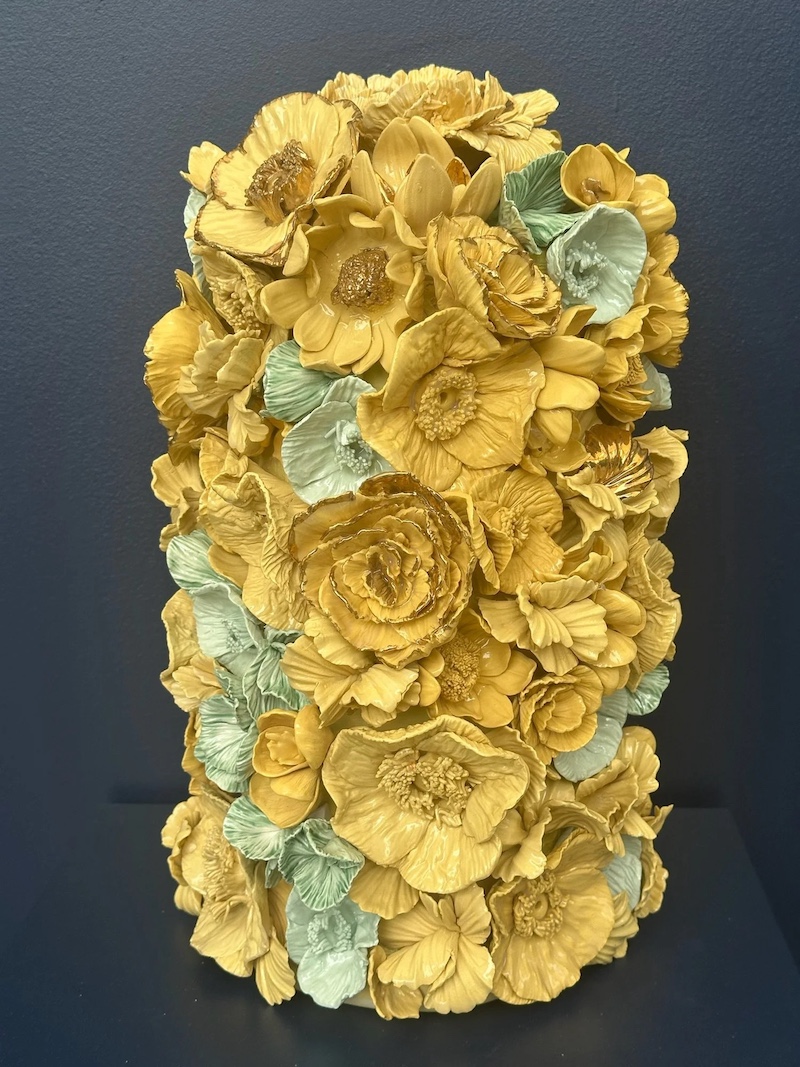 Porcelain Flowers by Monica Prado