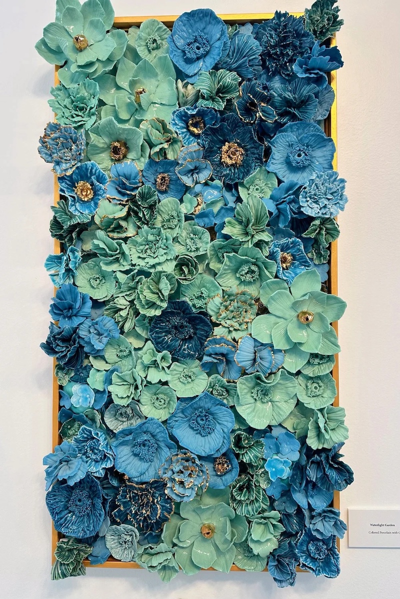 Porcelain Flowers by Monica Prado