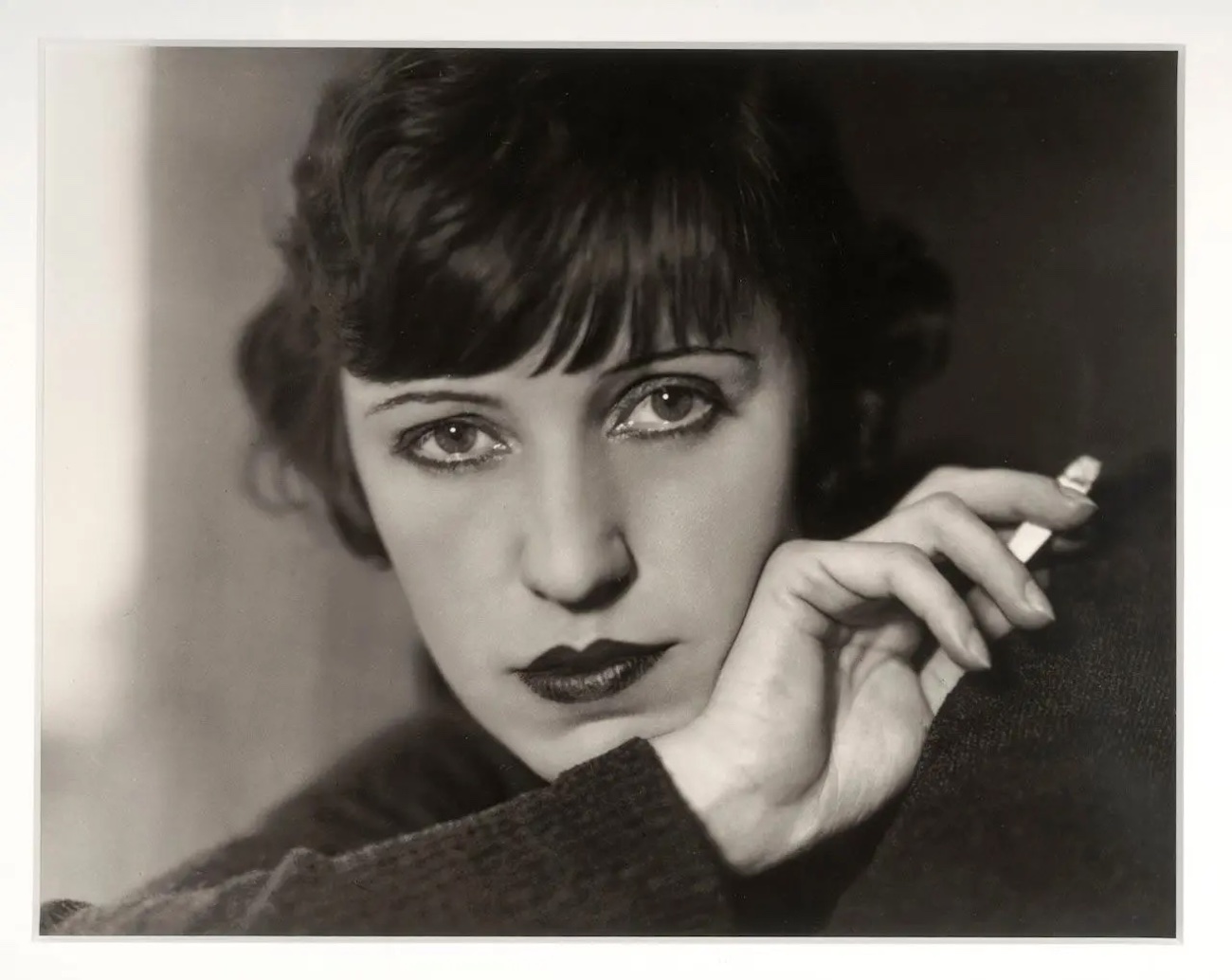 Lotte Jacobi (American, 1896&ndash;1990). Lotte Lenya, Actress, Berlin, 1929. Gelatin silver print, 7 1/2 x 9 3/4 in.