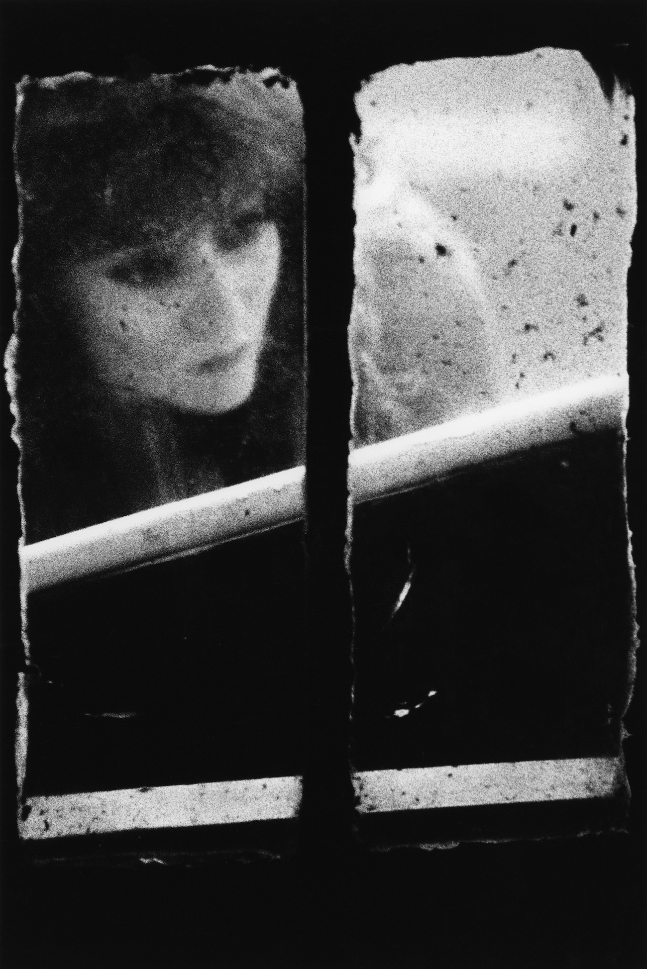 Merry Alpern (American, b. 1955). Number 19, Dirty Window Series, New York, 1994. Gelatin silver print, 18 x 12 1/8 in.