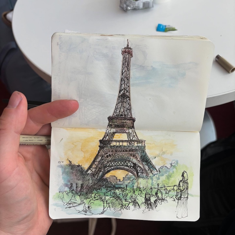 Sam Gillet Urban Sketching