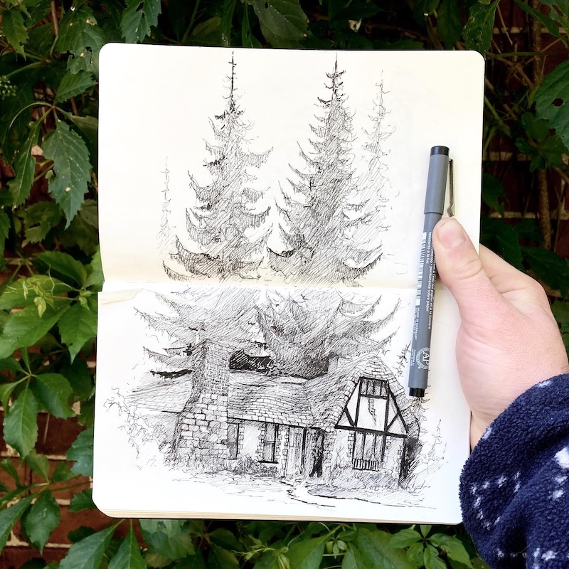 Sam Gillet Urban Sketching