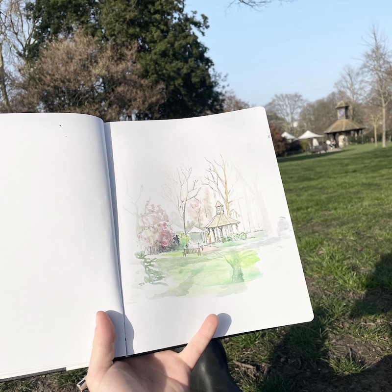 Sam Gillet Urban Sketching