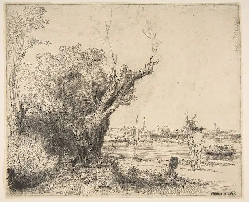 The Omval, 1645, Rembrandt