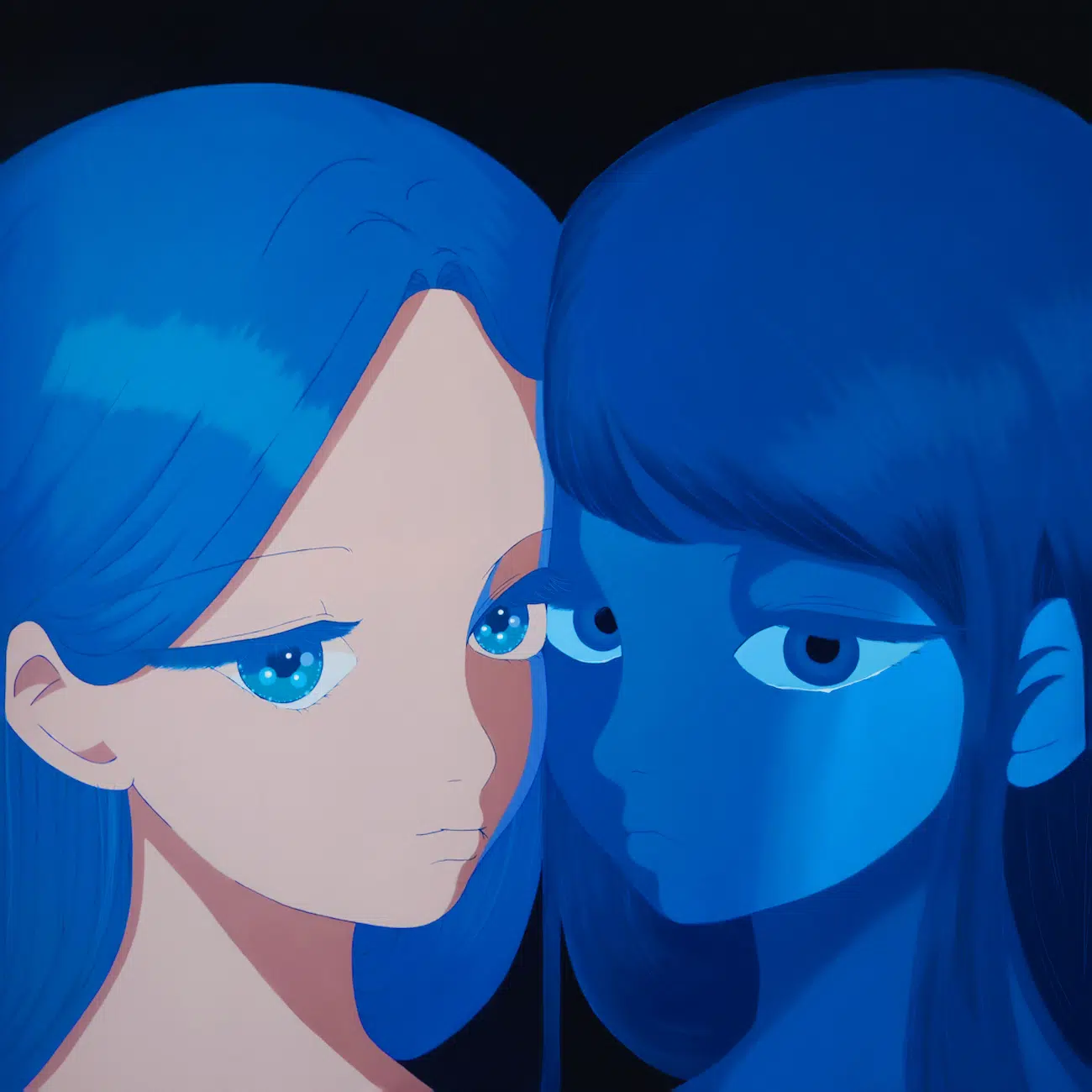 Korean Artist Paints Expressionless Girls That Mirror Viewers' Emotions