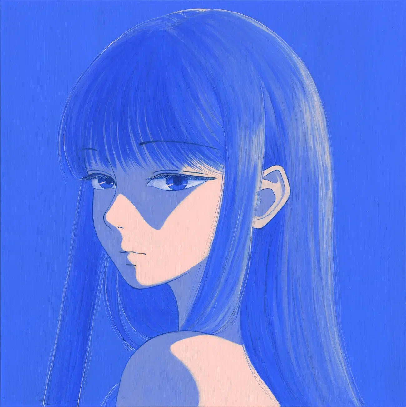 Korean Artist Paints Expressionless Girls That Mirror Viewers' Emotions
