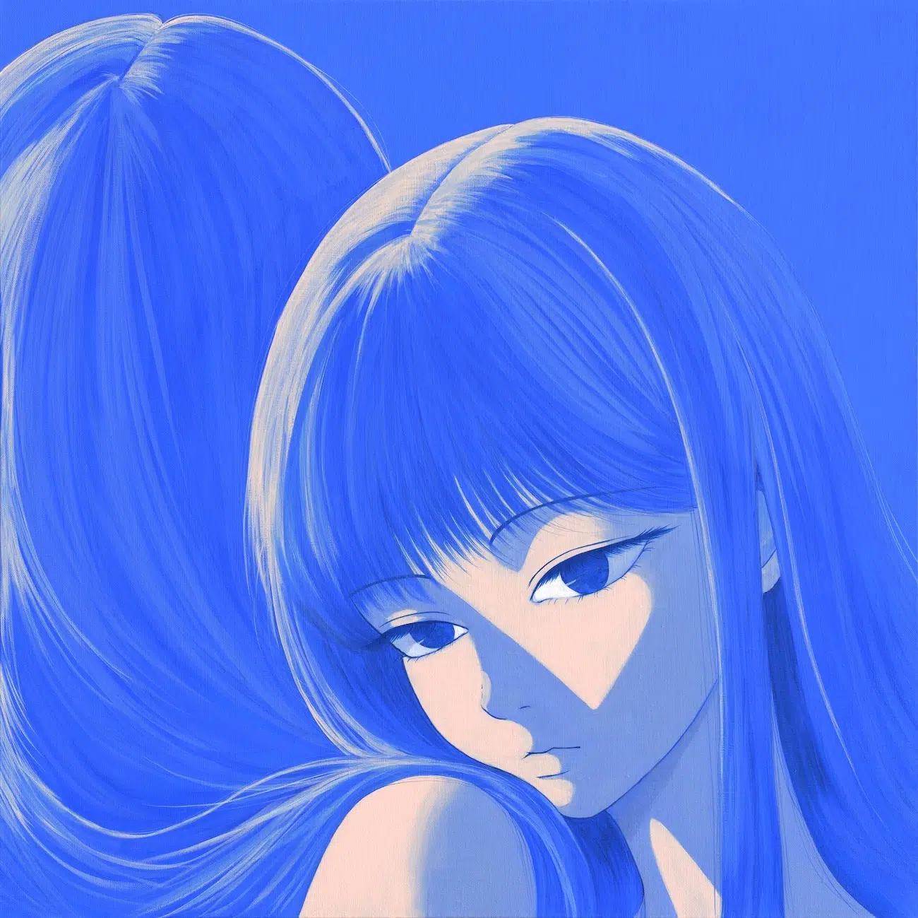 Korean Artist Paints Expressionless Girls That Mirror Viewers' Emotions