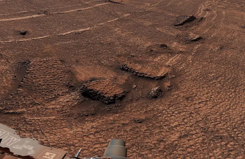 Photo of Mars.