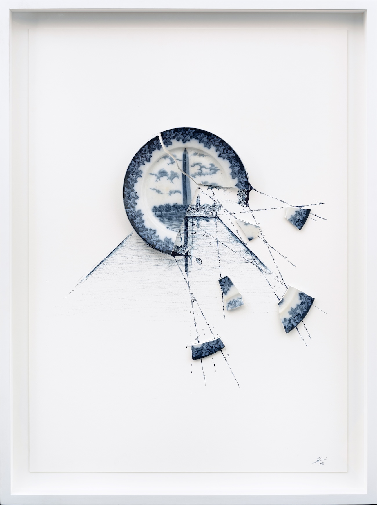 Broken Plate Art and Illustrations by Rob Strati