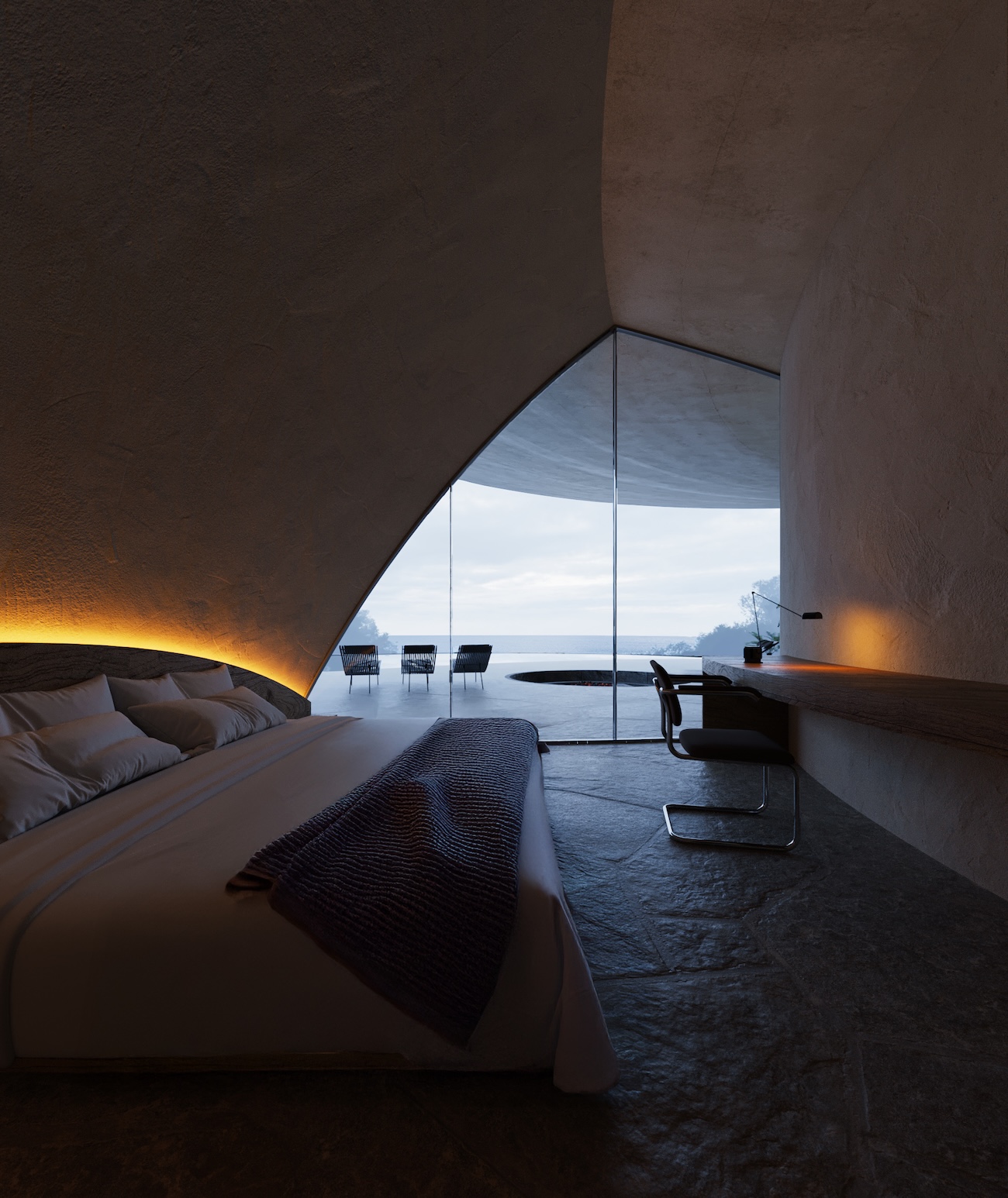 Sound of Rain Rendering by Arefact Architects
