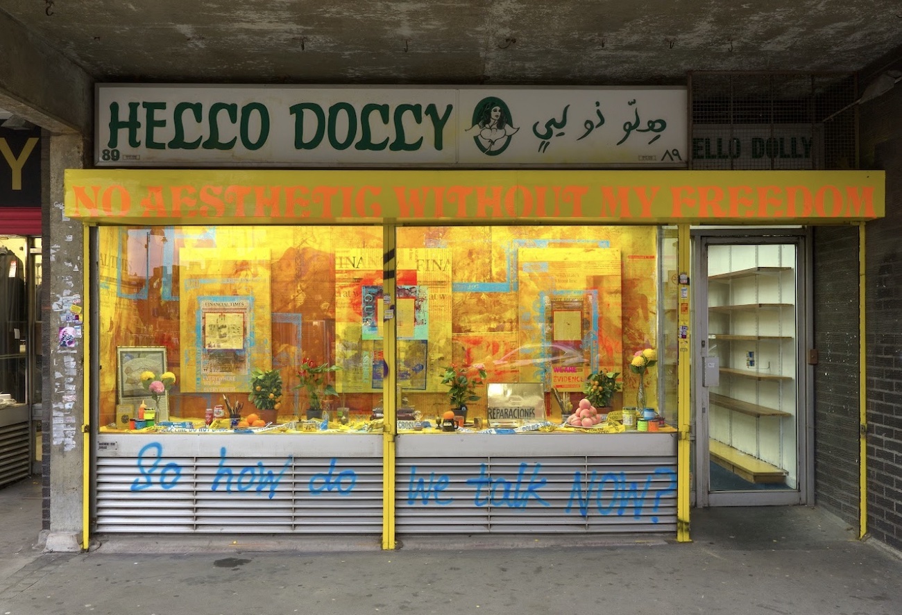 Mandy El-Sayegh, 00:00:01, 2025. Installation view. Courtesy of the artist and Public Gallery