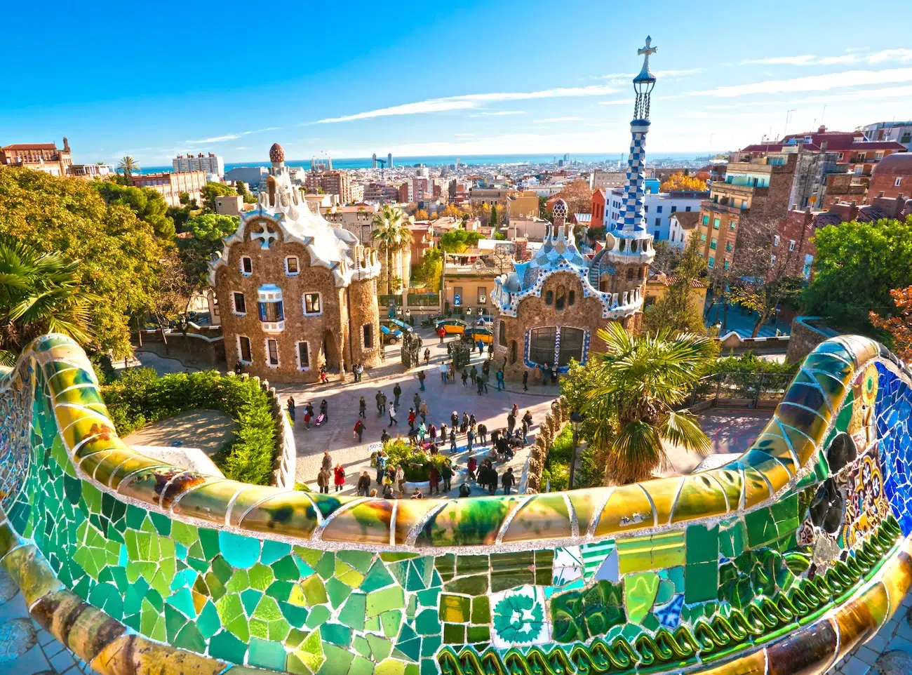 Park Guell in Barcelona