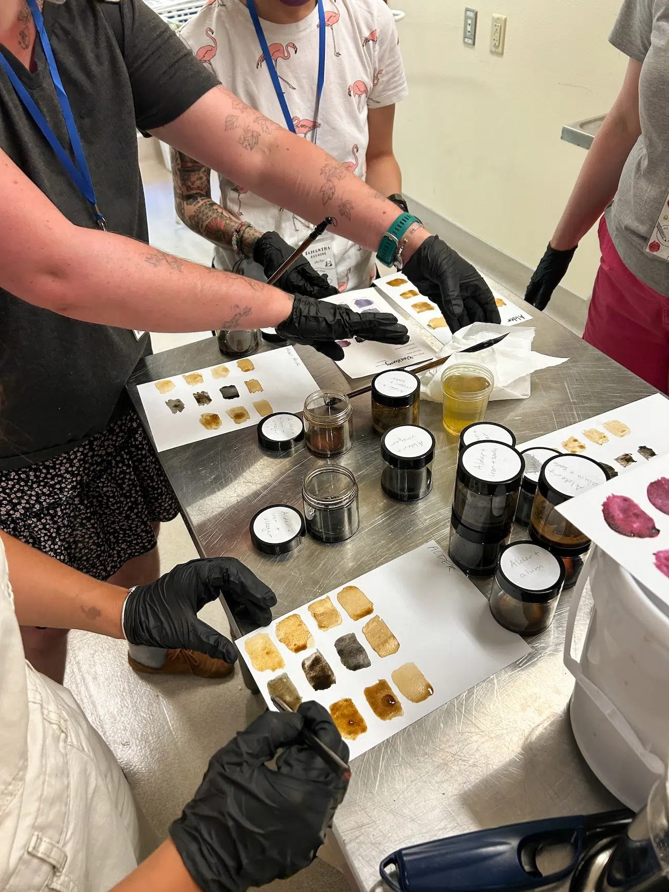 Crafting at Camp Craftaway, a Craft Retreat in Des Moines, WA