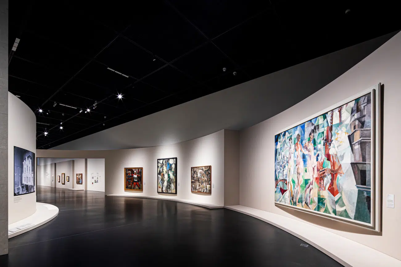 Installation View of Cubist Exhibition at Centre Pompidou Hanwha in Seoul