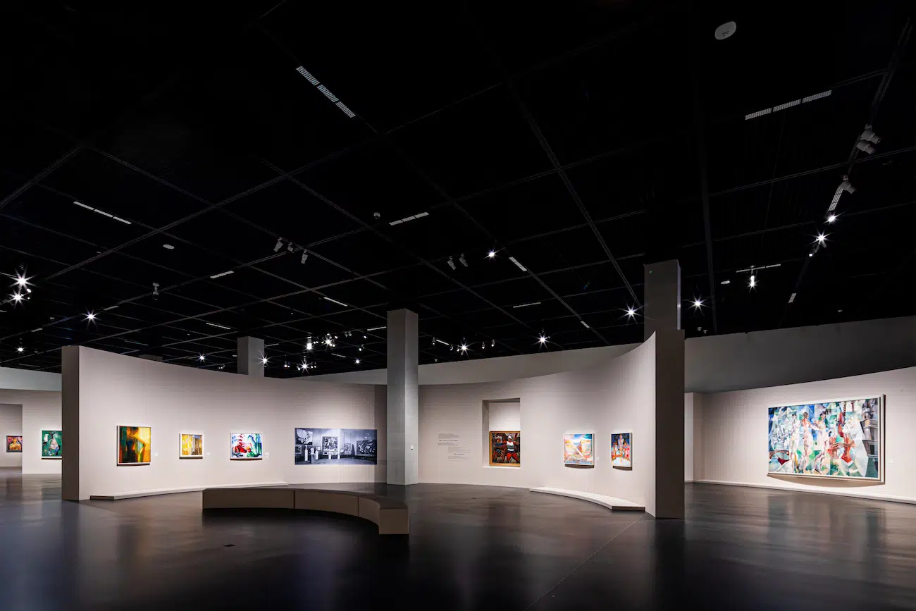 Installation View of Cubist Exhibition at Centre Pompidou Hanwha in Seoul