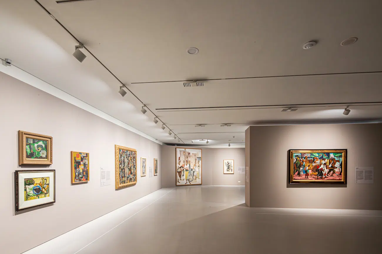 Installation View of Cubist Exhibition at Centre Pompidou Hanwha in Seoul