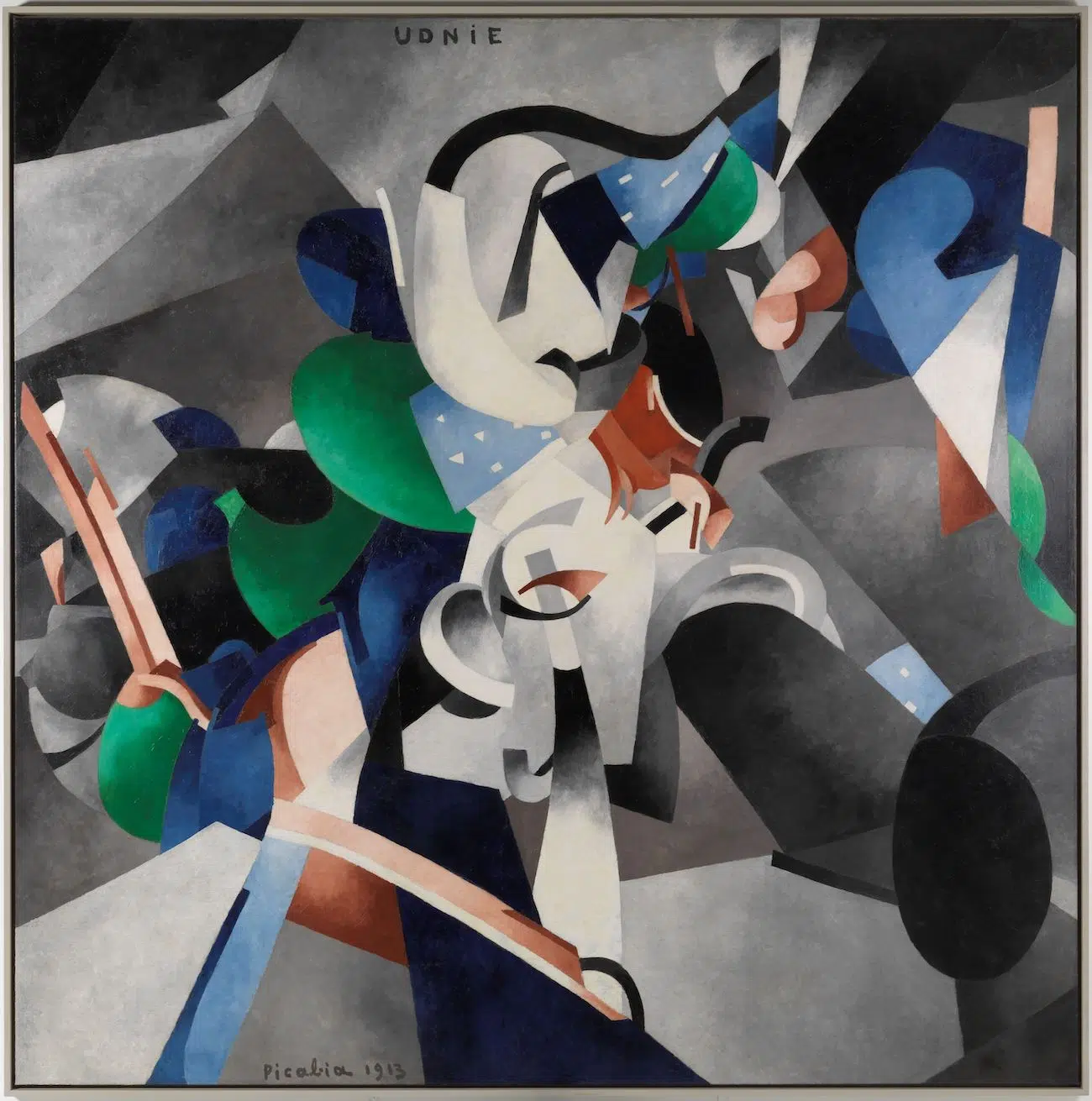Francis Picabia, Udnie (Young American Girl; The Dance), 1913, Oil on canvas, 290 &times; 300 cm