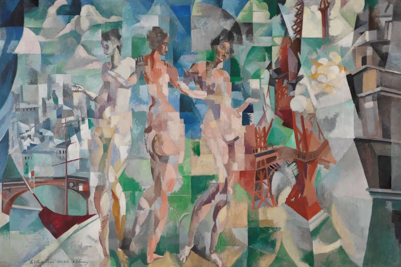 Robert Delaunay, The City of Paris, 1910&ndash;1912, Oil on canvas, 267 &times; 406 cm